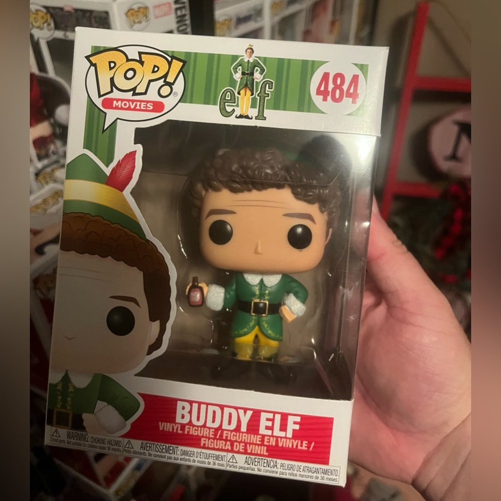Buddy the elf with syrup funko!
